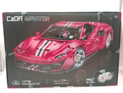 CaDA C61042W CaDA MASTER Red Super Car 1:8 inkl Power System C61042W – Bild 2