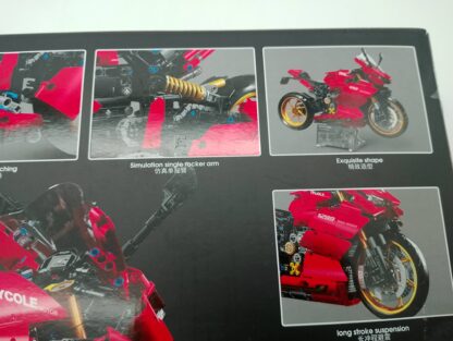 TaiGaole TGL T4020 1:5 Motorrad mit 1809 Teilen – Bild 4