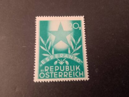 Österreich 1949 Österreichischer Esperantokongreß postfrisch ANK 947