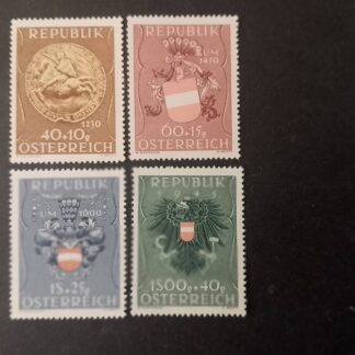 Österreich, 1949, ANK Nr. 949 - 952 Heimkehrer- und Kriegsgefangenenfürsorge, postfrisch
