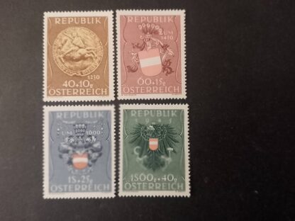 Österreich, 1949, ANK Nr. 949 - 952 Heimkehrer- und Kriegsgefangenenfürsorge, postfrisch