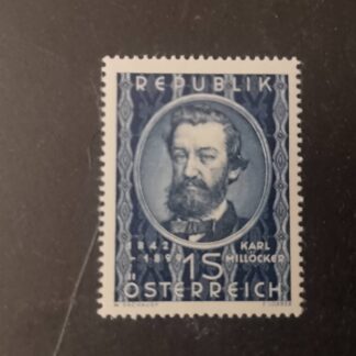 Österreich 1949 Karl Millöcker 1949 postfrisch ANK 959