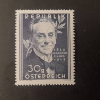 Österreich 1950 100. Geburtstag von Walter Girardi postfrisch ANK 975