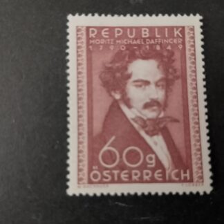 Österreich 1950 160. Geburtstag Moritz Daffinger postfrisch ANK 960