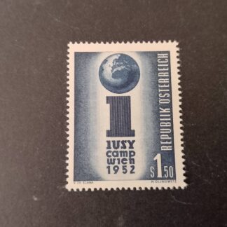 Österreich 1952 JUSY-Camp Wien 1952 postfrisch ANK 990