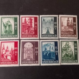 Österreich 1948 Salzburger Domserie postfrisch ANK 931 - 938