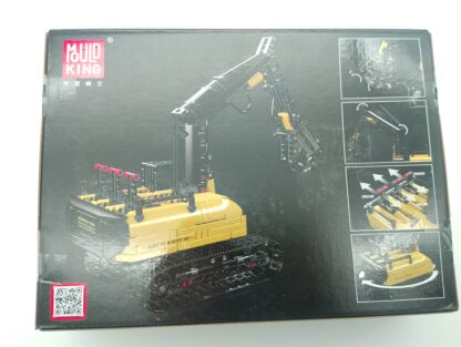 Mould King 17077 Hydraulischer Bagger Holzgreifer Bausatz  866 Teile – Bild 4