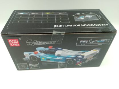 Mould King 27099 SC63 Rennwagen-Bausatz  396 Teile mit Vitrine – Bild 3