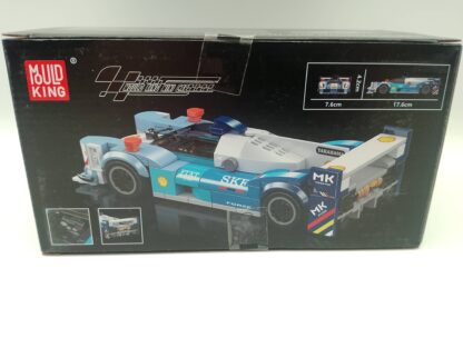 Mould King 27099 SC63 Rennwagen-Bausatz  396 Teile mit Vitrine – Bild 4
