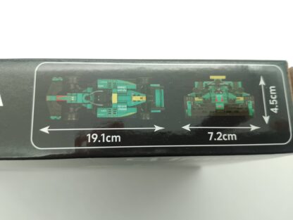 Mould King 10157 Martin Formel F2 Rennwagen-Bausatz 308 Teile – Bild 4