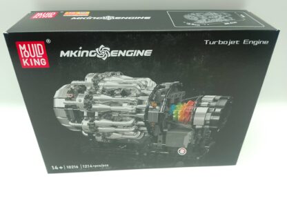 Mould King 10216 Turbojet-Triebwerk Mechanischer Modellbausatz 1.214 Teile