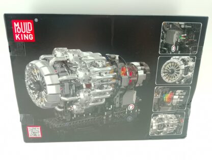 Mould King 10216 Turbojet-Triebwerk Mechanischer Modellbausatz 1.214 Teile – Bild 3