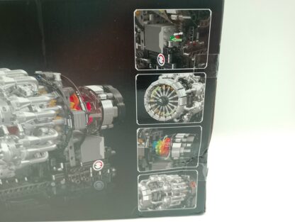 Mould King 10216 Turbojet-Triebwerk Mechanischer Modellbausatz 1.214 Teile – Bild 4