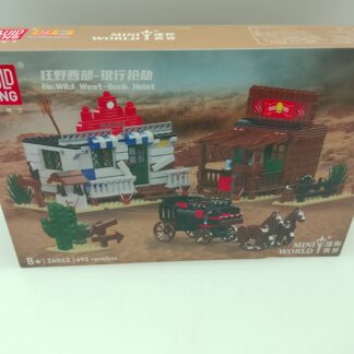 Mould King 24062 Wild West Bank Heist Scene Bauset 693 Teile