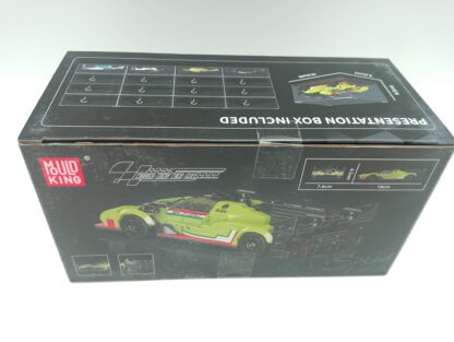 Mould King 27097 Lambo SC63 Supercar Bausatz 399 Teile inkl. Vitrine – Bild 2