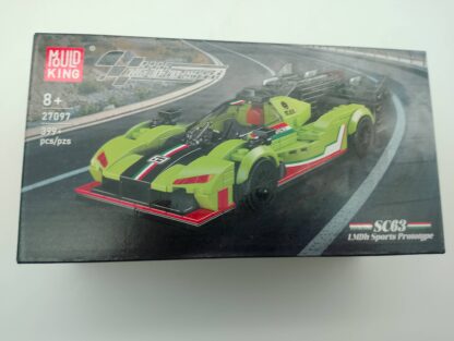 Mould King 27097 Lambo SC63 Supercar Bausatz 399 Teile inkl. Vitrine – Bild 3