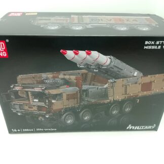 Mould King 20044 8x4 RC Raketen-LKW Militär-Bausatz 3.594 Teile
