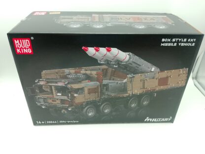 Mould King 20044 8x4 RC Raketen-LKW Militär-Bausatz 3.594 Teile