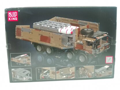 Mould King 20044 8x4 RC Raketen-LKW Militär-Bausatz 3.594 Teile – Bild 4