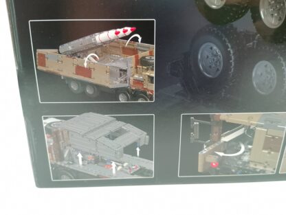 Mould King 20044 8x4 RC Raketen-LKW Militär-Bausatz 3.594 Teile – Bild 5