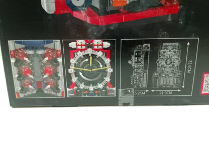 Mould King 10187 Cyberpunk Mechanische Uhr Bausatz 1.601 Teile – Bild 3