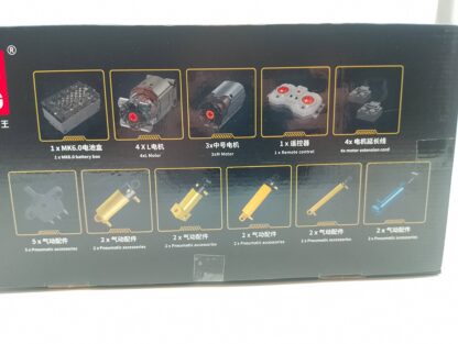 Mould King 17050 Ferngesteuerter Kranwagen-Bausatz 4.012 Teile – Bild 6