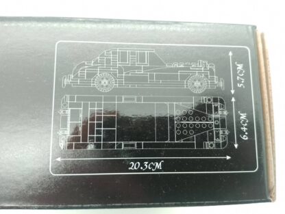 Mould King 10145 RR Lunaz Oldtimer-Modellbausatz 433 Teile – Bild 3