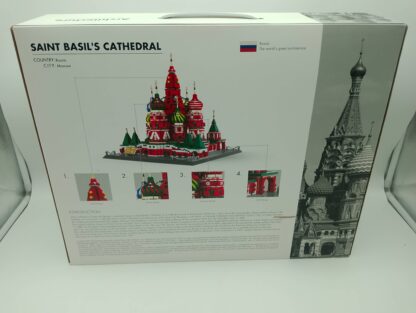 WANGE 6213 Die Saint Basils Kathedrale Modell  Bausteine Spielzeug Set – Bild 4