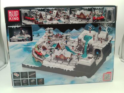 Mould King 12029 Weihnachtszug-Wunderland-Bausatz 4.232 Teile – Bild 3