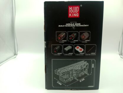 Mould King 17022 Ferngesteuertes Feuerwehrauto-Bauset 4.886 Teile – Bild 4