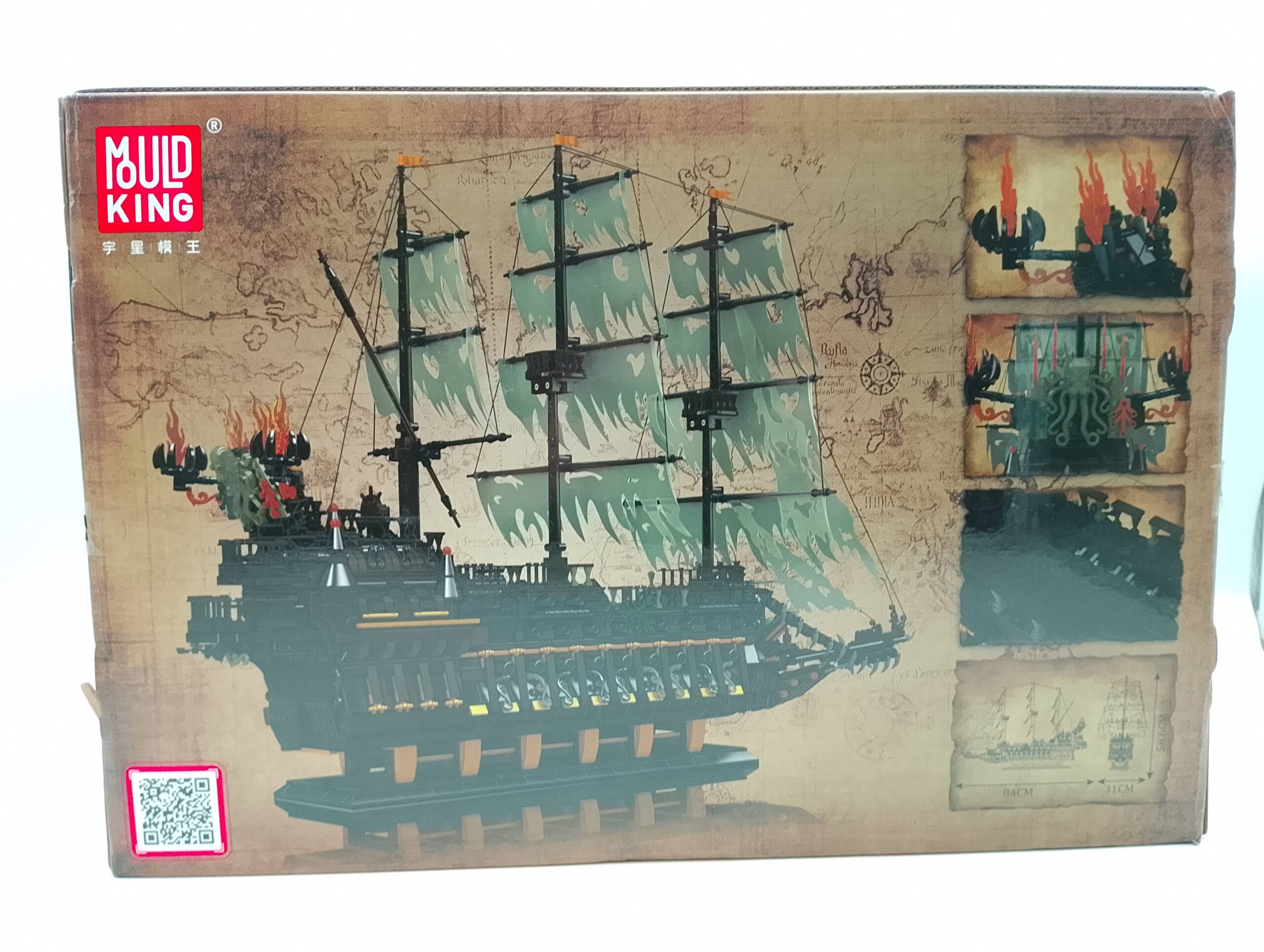 Mould King 13197 Der Fliegende Holländer Piratenschiff 4459 Teile – Bild 2