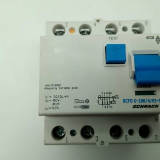 Schrack BCF0 U-100/4/03-S/A FI  Schutzschalter BC090130  10kA