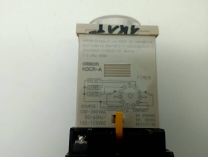 Omron H3CR-A Zeitrelais 100-240VAC 50/60Hz, 100-125VDC t0,5s-300h – Bild 4