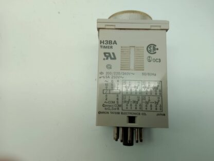Omron H3BA Timer Zeitschaltuhr 200/220/240V~50/60Hz – Bild 3