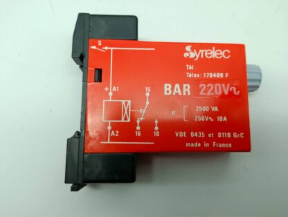 Syrelec BAR 220V Zeitrelais – Bild 2