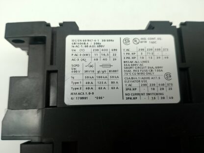 Siemens 3RT1035-1AP00 Leistungsschütz AC230V, 50Hz, 3pol. – Bild 2