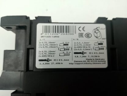 Siemens 3RT1035-1AP00 Leistungsschütz AC230V, 50Hz, 3pol. – Bild 3