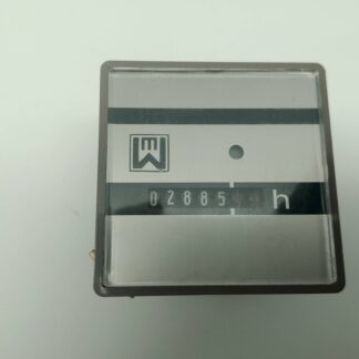 Betriebsstundenzähler analog für Schaltschrankeinbau Einbaumasse 45mm x 45mm x 48mm
