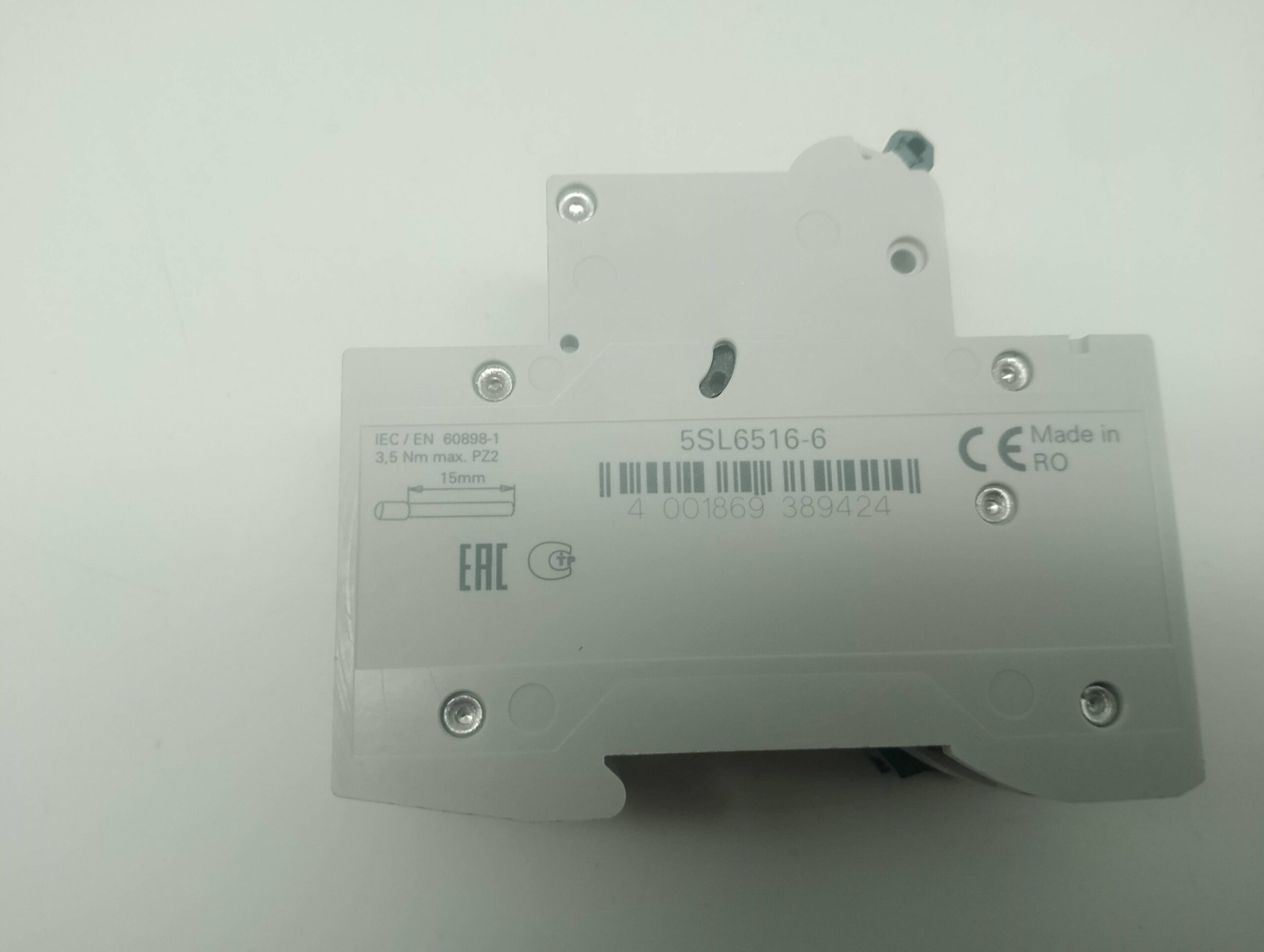 Siemens 5SL6516-6 MCB B16 220V~ 6kA Sicherungsautomat 1/N – Bild 2