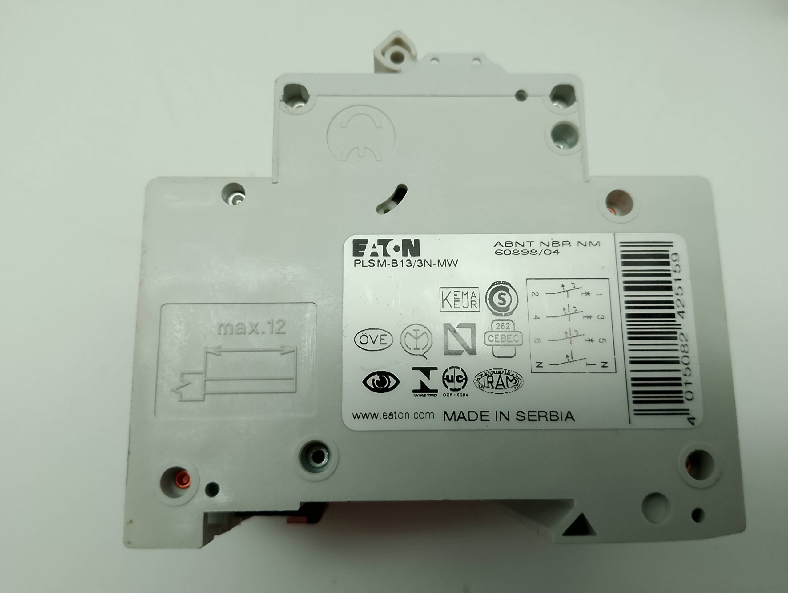 Eaton PLSM-B13/3N Sicherungsautomat MW242515 – Bild 3