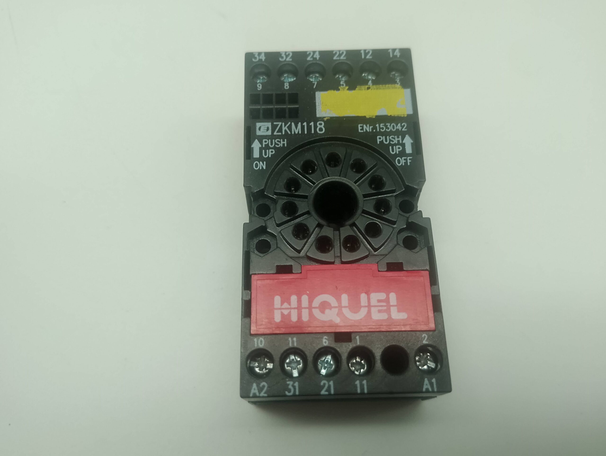 Hiquel ZKM118 Relaissockel