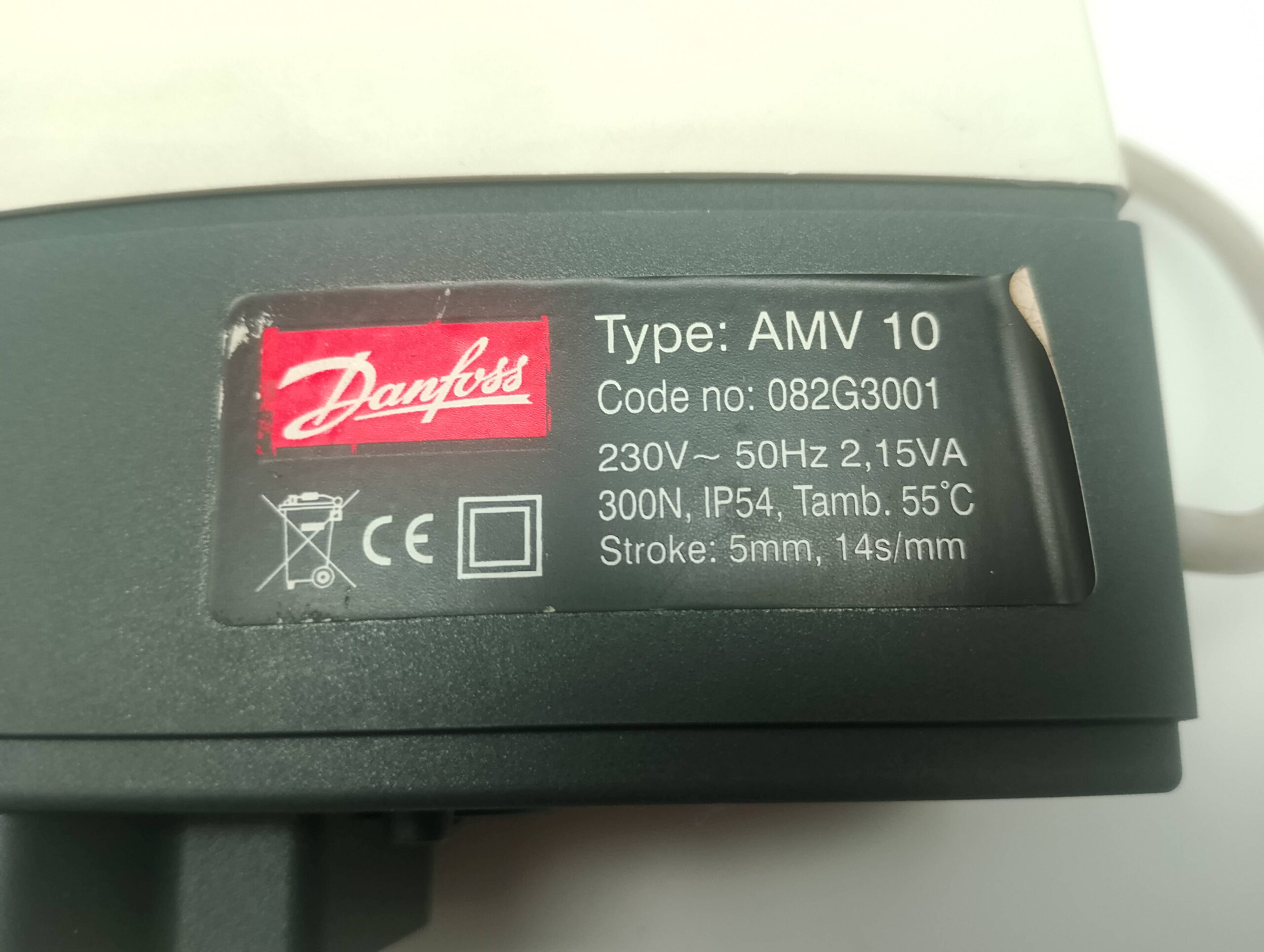 Danfoss Type: AMV 10 082G3001 230V~ 50Hz Stellantrieb – Bild 3