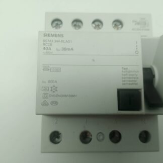 Siemens 5SM3 344-6LA01 RCCB 450A 30mA ~400V 10kA