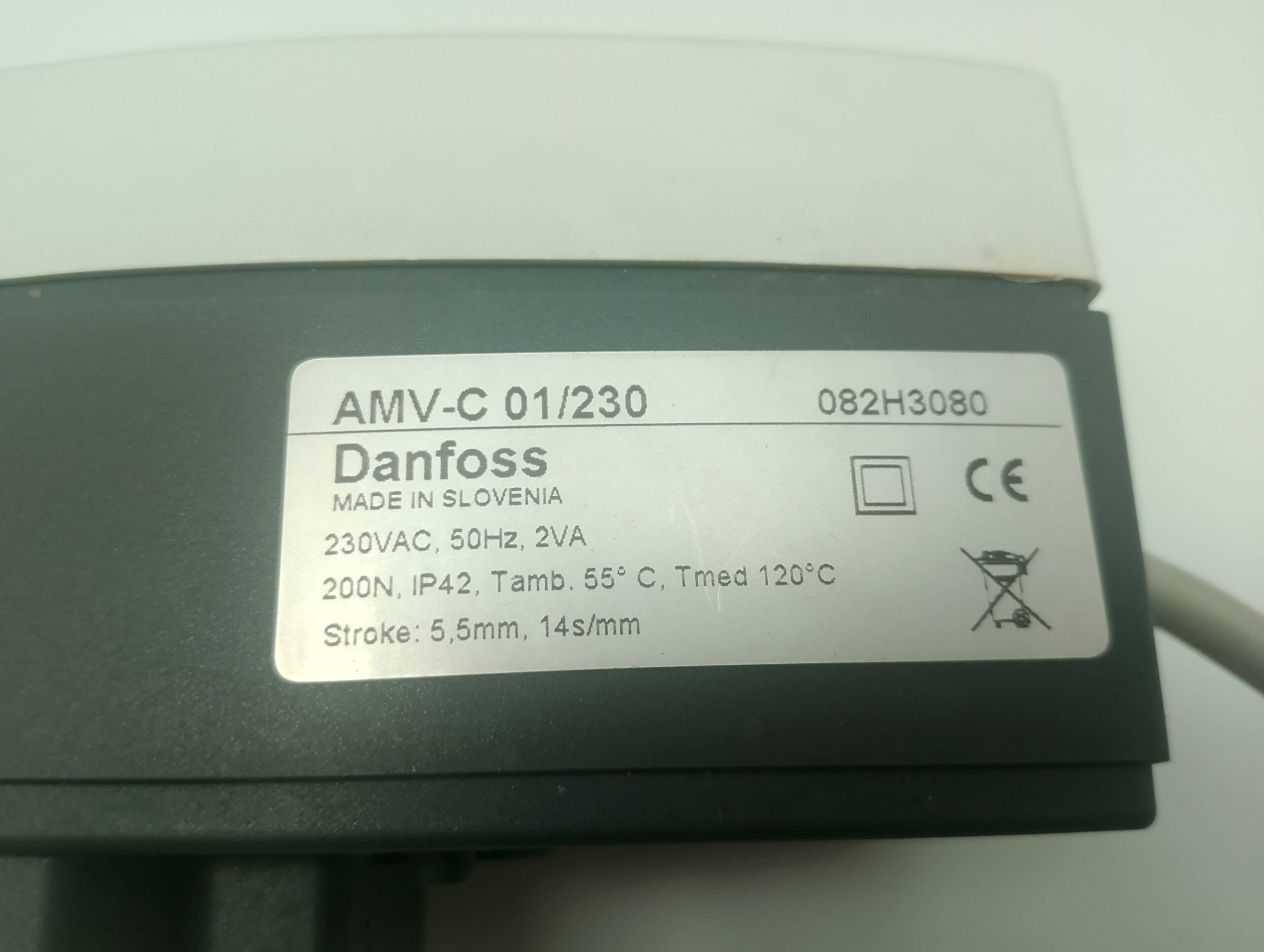 Danfoss AMV-C 01/230 082H3080 Stellantrieb 230VAC 50Hz, 2VA – Bild 2