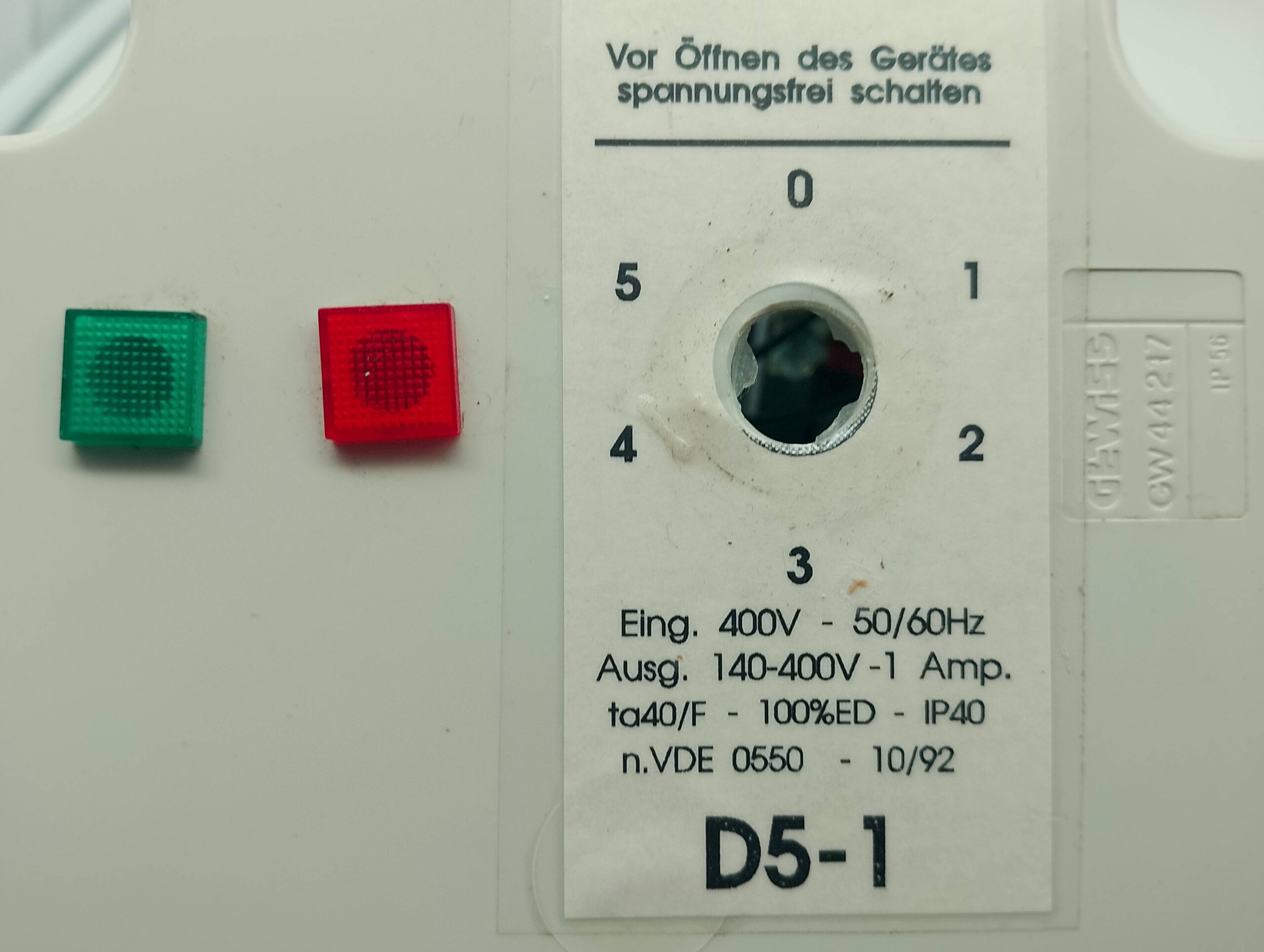 Wolf Klimatechnik D5-1 5Stufenschalter Steuerung – Bild 12