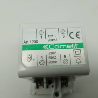 Comelit 1200 Transformator 230V~ 50Hz 70mA Sec. 12V~ 900mA