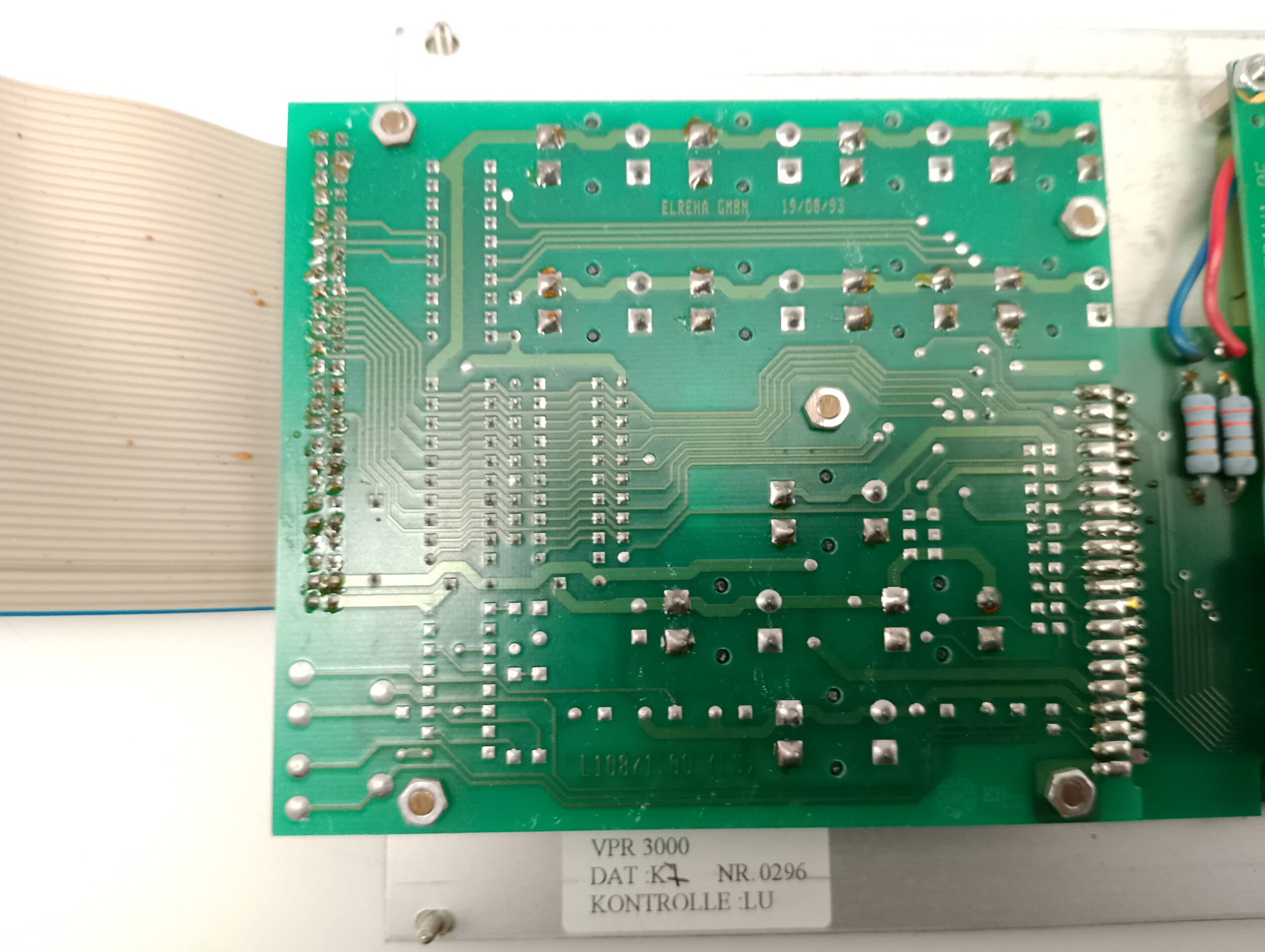 Elreha VPR-3000 Steuereinheit, Monitor Ersatzteil dat:K7 NR. 0296 – Bild 6