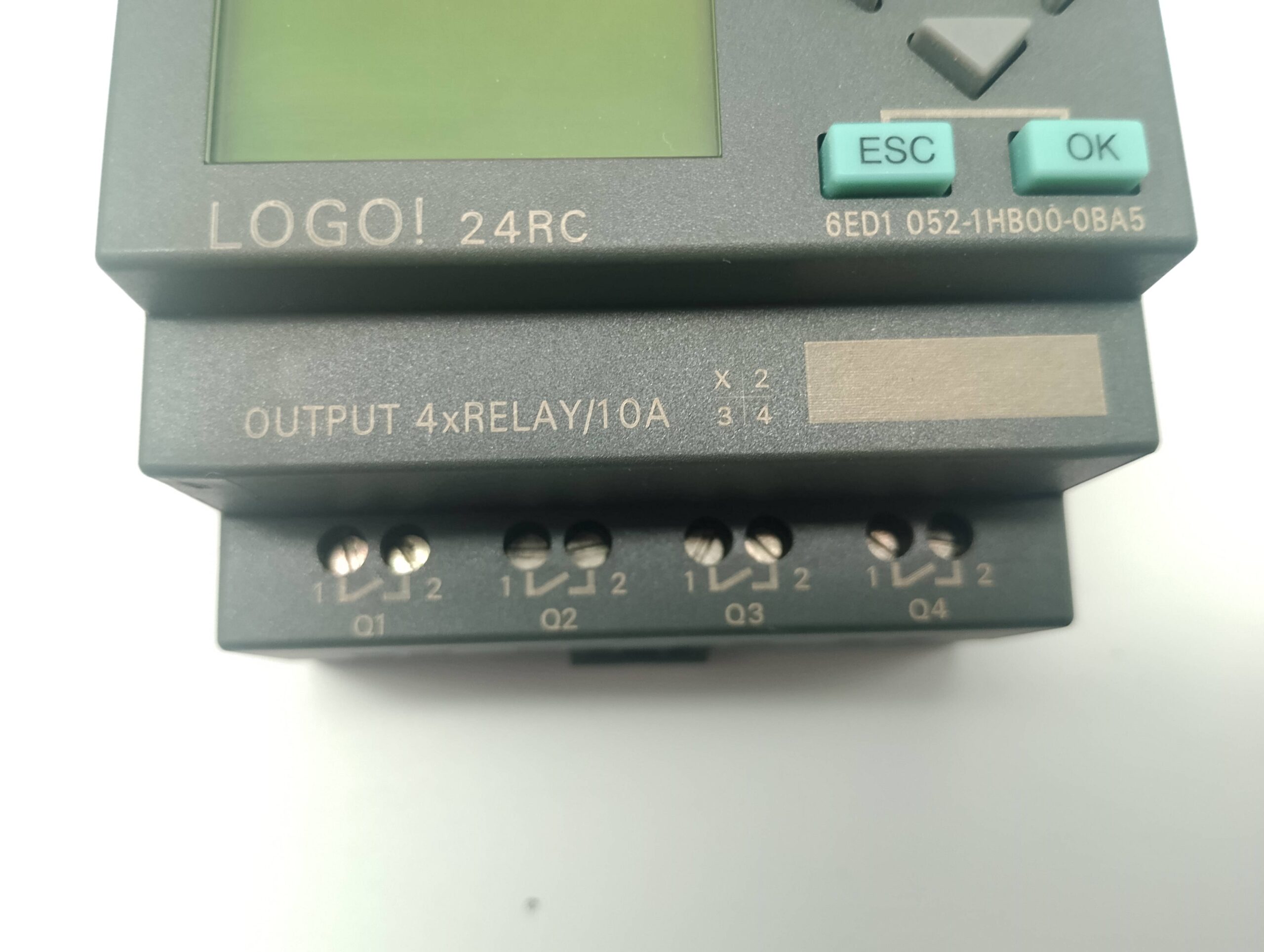Siemens Logo! 24RC AC/DC 24V Input 8xAC/DC Output 4xRelay/10A 6ED1 052-1HB00-0BA5 – Bild 3