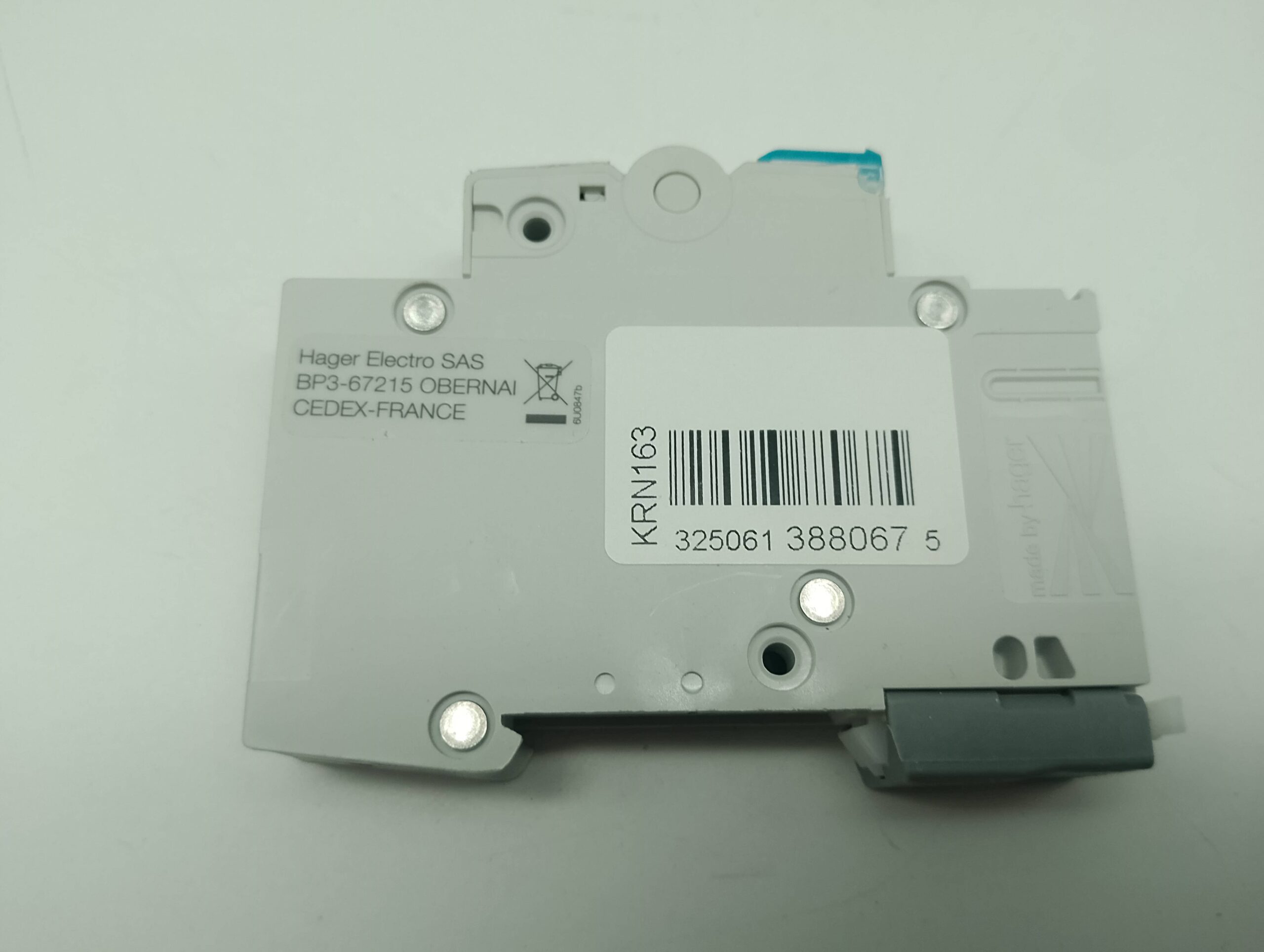 Hager KRN163 Neutralleiterdurchführung 63A, 1TE – Bild 2