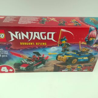 Lego Ninjago 71840 Action-Autorennen: Rogue vs. Drix